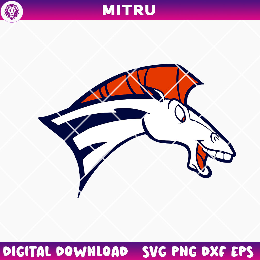 Hercules Pegasus Denver Broncos Logo SVG PNG, Funny Disney Broncos Football SVG