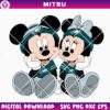 Mickey And Minnie Philadelphia Eagles SVG PNG, Cute Eagles Football Cartoon SVG Files