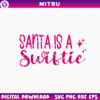 Santa Is A Swiftie SVG PNG, Funny Swiftie Christmas SVG