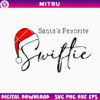 Santa's Favorite Swiftie SVG PNG, Swifties Xmas SVG Cuttable Files