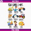 Blippi God Says I Am PNG, Christian Quote PNG, Bible Verse Blippi PNG