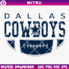 Dallas Cowboys Football SVG PNG, Cowboys SVG Clipart