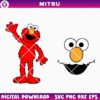 Elmo Sesame Street SVG PNG, Funny Red Muppet SVG