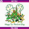 Happy St Patrick's Day Disney PNG, Mickey Ears Castle Paddy's Day PNG