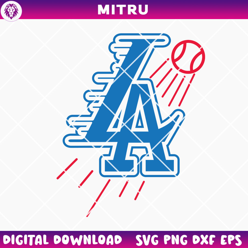 LA Lakers Dodgers Logo SVG PNG, Lakers SVG, Dodgers SVG, Los Angeles Sports SVG