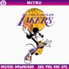 Mickey Los Angeles Lakers SVG PNG, Disney Mouse Lakers Basketball SVG