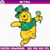 Winnie The Pooh Patricks Day SVG PNG, Pooh Irish SVG