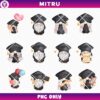 Gnomes Graduation PNG Clipart, Gnome Graduate PNG
